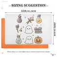 thumbnail image 6 of Yayeee Doormat for Indoor Entrance 32" x 20" Non Slippery Floor Rug, Magical Halloween Ghost, 6 of 8