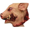 thumbnail image 3 of 1 pieza cabeza de cerdo máscara de terror de Halloween tocados de animales aterradores decoración de Halloween colmillos grandes jabalí Ha oso de fresa Electrónica, 3 of 4