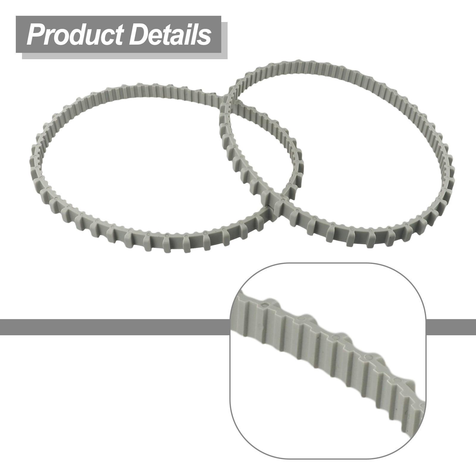 Dolphin Pool Cleaner Replacement Parts - Timing Track 9985006-r2 & Climbing Rings 6101611-r4 Kit Timing Track