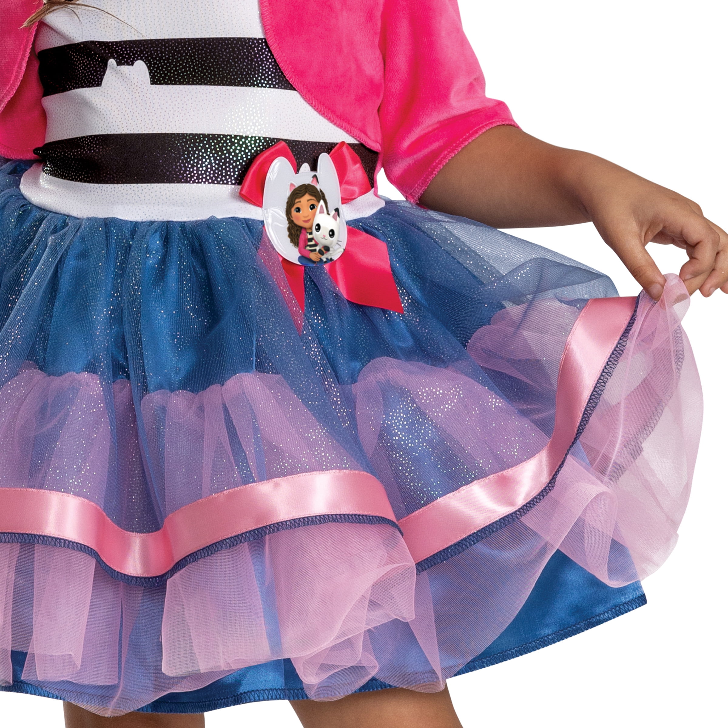Gabby's Dollhouse Gabby Halloween Costume for Children, 2-Piece, Toddlers' Size 3T-4T, by Disguise