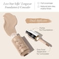 thumbnail image 3 of PÜR MINERALS 4-in-1 Love Your Selfie Longwear Foundation & Concealer Full Coverage, Hydrating Formula, Cruelty Free, 1.7 F. Oz.,Buff/MN3, 3 of 6