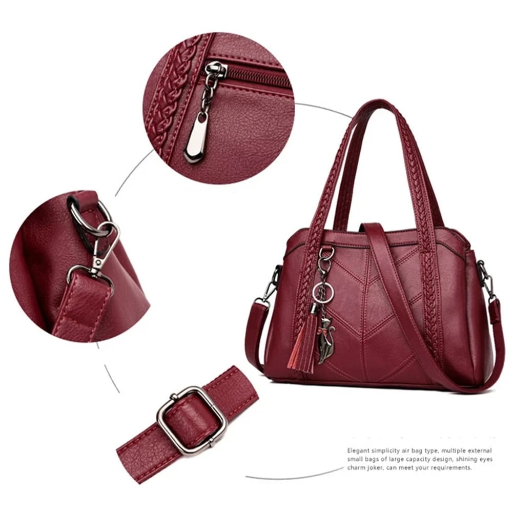 HMSHA Women Luxury Handbags Women Bags Designer Crossbody Bags for Women Purses and Handbags High Quality Leather Tote Bolsa Feminina
