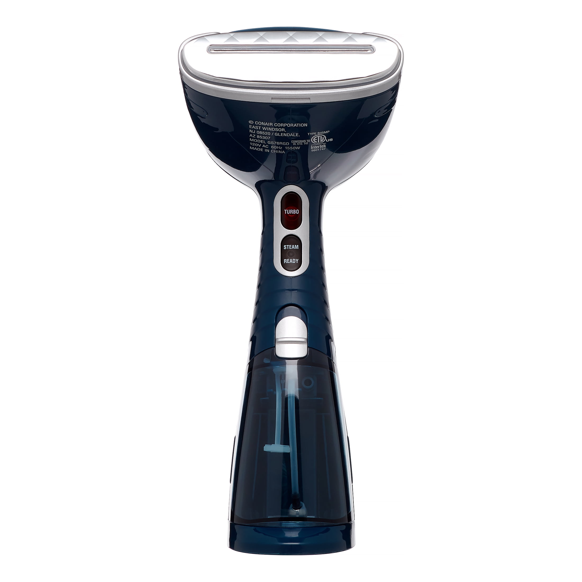 Conair Handheld Garment Steamer for Clothes, Turbo ExtremeSteam 1550W, Portable Handheld Design