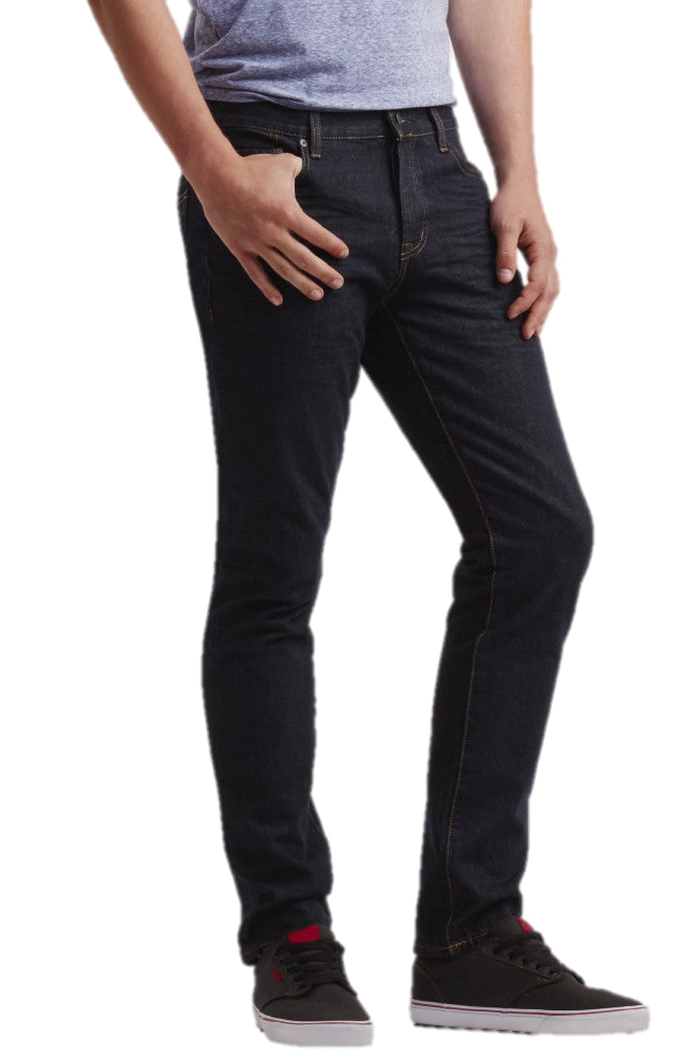 Aeropostale Mens Skinny Dark Rinse Wash Jeans