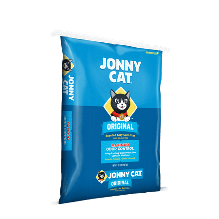 Jonny Cat Original Non-Clumping Clay Cat Litter, 20 lb Bag