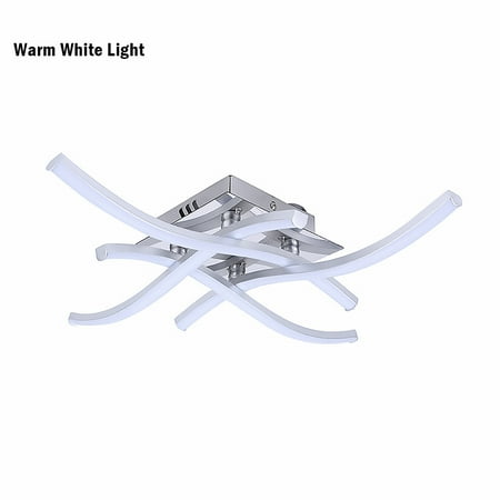 

LED Ceiling Light Quad Wave Down Lamp Lighting Fixture for Bedroom Bathroom Kitchen Hallway