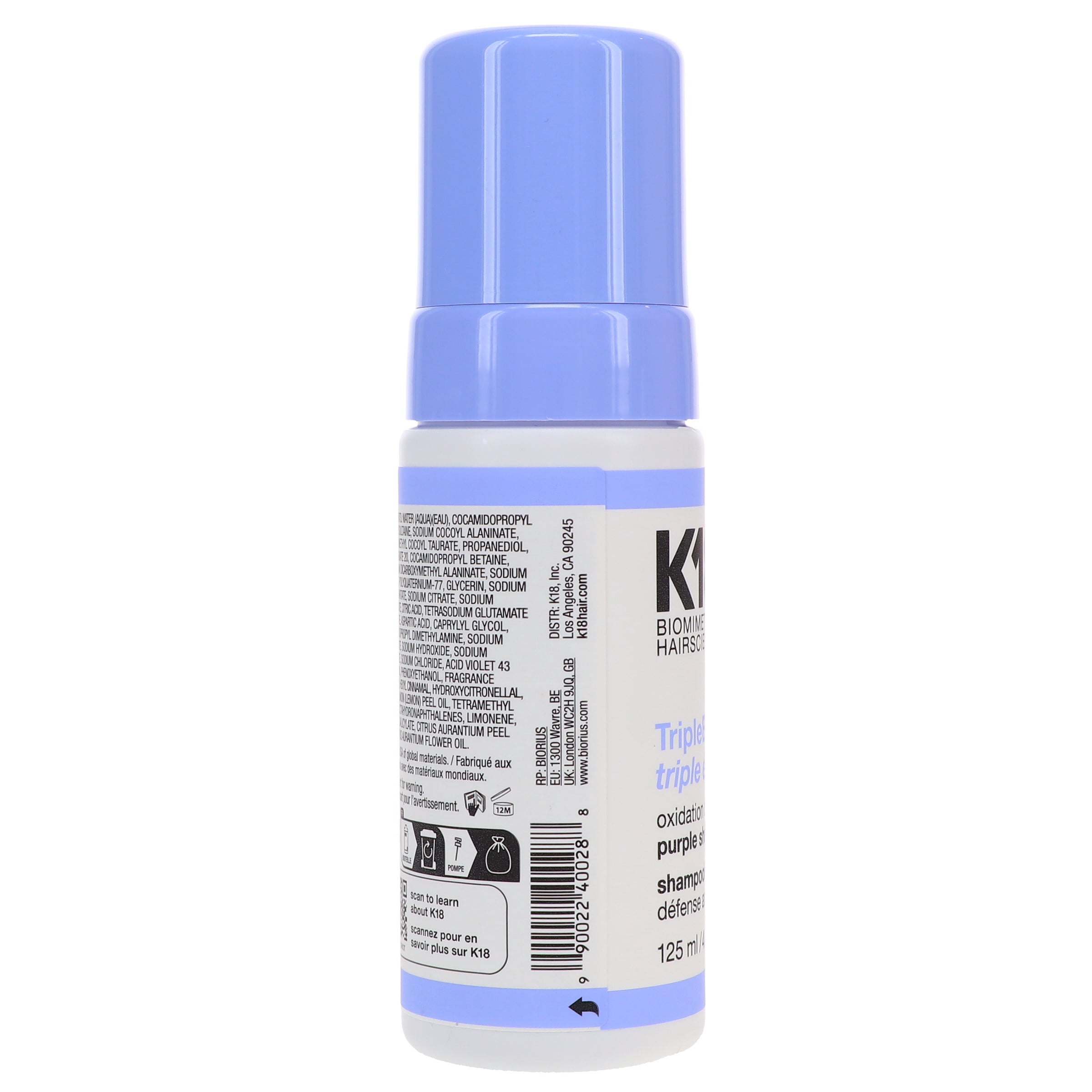 K18 TripleBright Oxidation Defense Purple Shampoo 4.2 oz