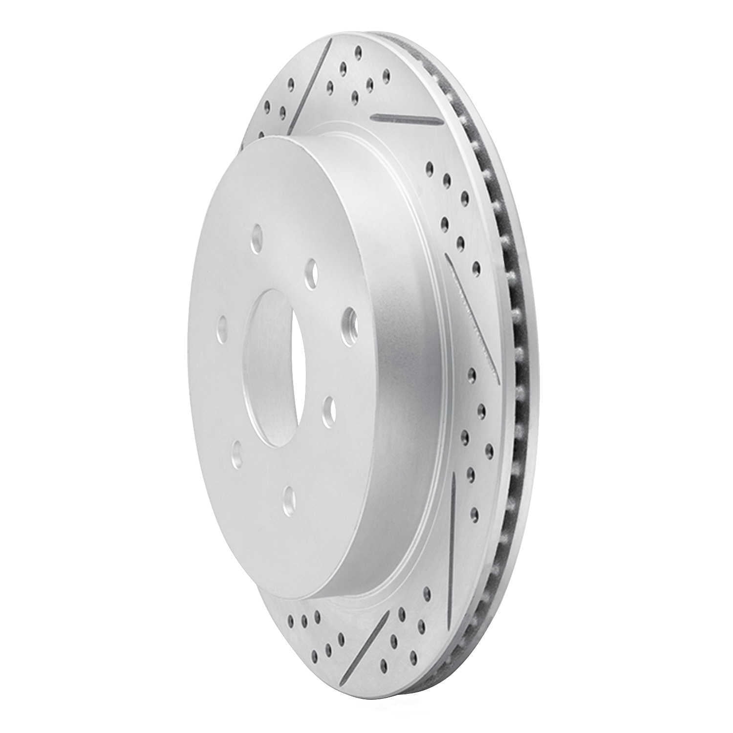 Dynamic Friction Company 830-68017L DFC Geoperformance Rotor - Drilled and Slotted