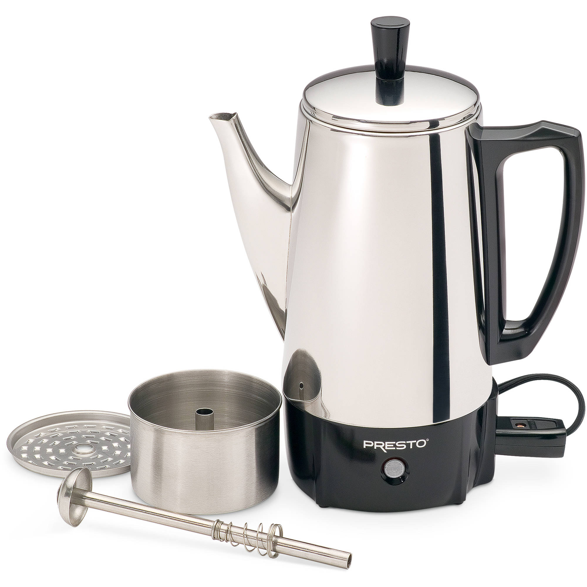 Presto® 6-Cup Capacity Stainless Steel Coffee Maker 02822 - image 3 of 10