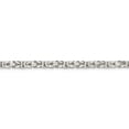 thumbnail image 2 of Collier Pendentif Chaîne Byzantine en Argent Sterling 925 4,25mm, 2 of 9