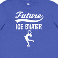 thumbnail image 4 of Inktastic Future Ice Skater Girls Skating Youth T-Shirt, 4 of 5