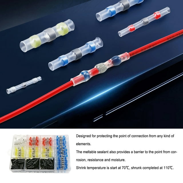 1 Set*Heat Shrink Tube Multicolored Assorted Sizes Polyolefin Shrinkage Sleeving Cables Plastic Bag Tubing Set Insulation Wires 350PCS