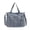 Blue, variant on Women's Large Denim Tote Bag with Multiple Pockets, Zippered Canvas Shoulder Purse for Work & Travel