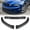 Carbon Look, variant on For 2013-2014 Ford Mustang GT-Style Matt Black Front Bumper Body Kit Spoiler Lip