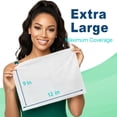 thumbnail image 4 of Ourmed No Rinse Body Wipes, 100Ct, 9 x 12 in Extra Large Thick Unscented Bath Wipes, Gentle Skin Cleansing Cloths, 4 of 8