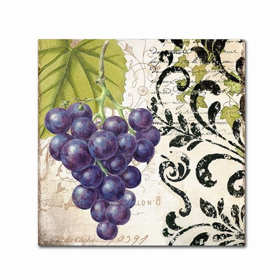 Trademark Fine Art "Les Fruits Jardin II" Canvas Art by Color Bakery