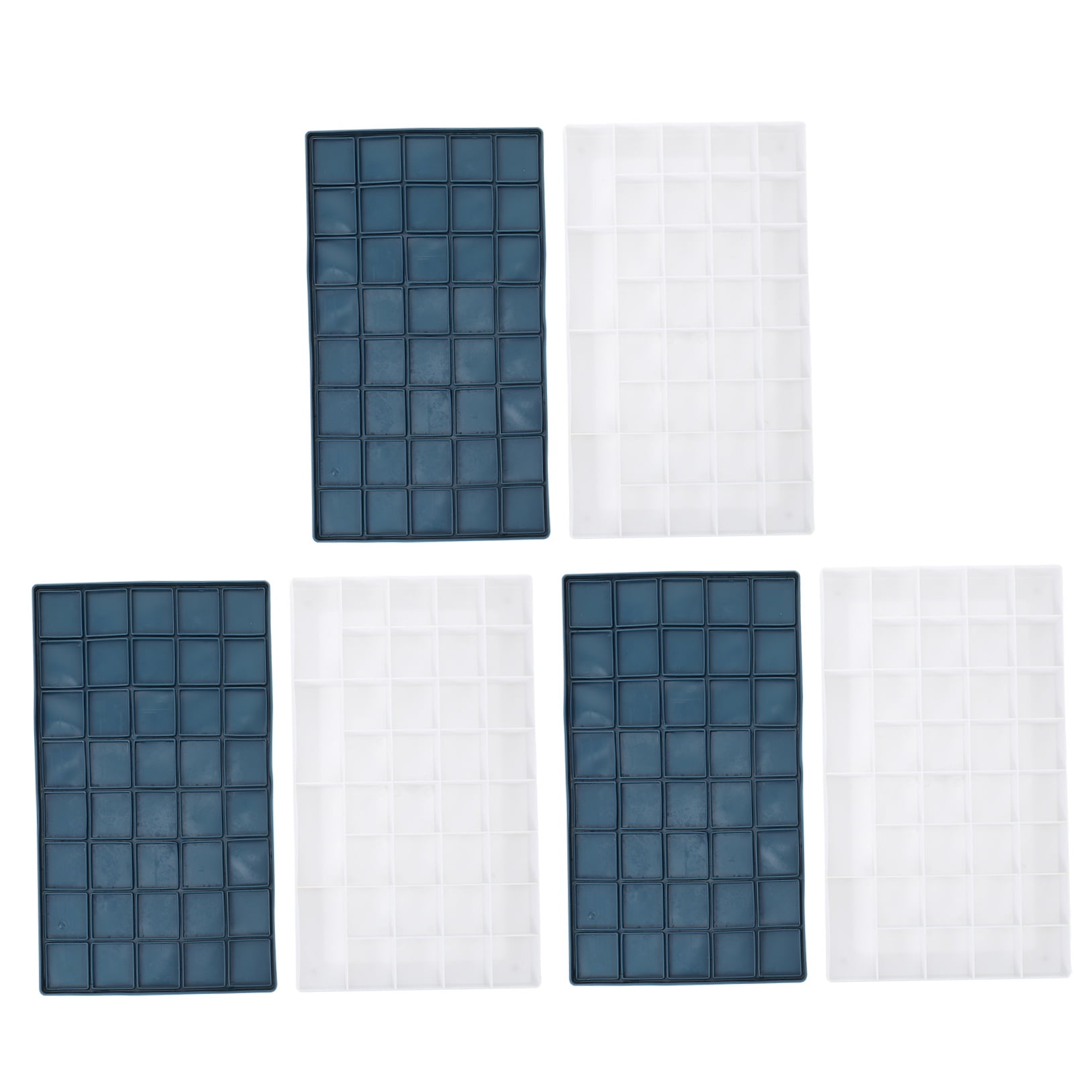 WHAMVOX  3 Pcs Watercolor Palette Pigment Container Art Accessories Box