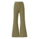 thumbnail image 4 of Pantalones rectos de yoga para mujer: tiro medio, pierna ancha, cintura elástica, bolsillos laterales profundos, lavado a mano, poliéster-spandex, tallas XS-XL, para el trabajo/el fin de semana., 4 of 5
