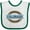 White and Green, variant on Inktastic Proud Colorado Native Boys or Girls Baby Bib