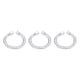 thumbnail image 5 of Dijes Para Mujer Sonducket Moda Llamativa Plata, 5 of 6