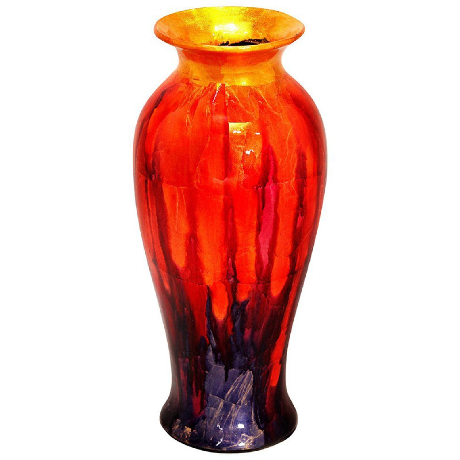 Orange Juice Vase, 2 Vase Set. Ceramic Vase and Sliced Orange Vase. Unique  Vases for Flowers. Funky Home Decor. Colorful Vintage Retro Weird Eclectic