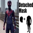 thumbnail image 4 of Adultos niños Spidercosplay PS5 Miles Morales tecnología avanzada disfraz de superhéroe Cosplay mono completo Zentai mono de fiesta, 4 of 4