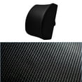 thumbnail image 4 of Almohada de soporte lumbar Likrtyny para asiento de carro y silla de oficina espuma viscoelástica, 4 of 5