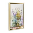 thumbnail image 3 of Stupell Industries Eclectic Bright Wildflower Jars Gold Floating Frame Canvas Art, 21 x 31, by Franklyn Gregory, 3 of 8