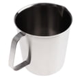 thumbnail image 1 of Jarra de acero inoxidable para hacer velas, para derretir cera y verter leche 1000ml, 1 of 9