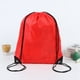 thumbnail image 3 of Mochila con Cordón Mochila Adecuada para Gimnasio, Almacenamiento y Viajes Bolsa con Cordón para Deportes de Maratón Roja, 3 of 5