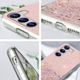 thumbnail image 5 of Compatible with Samsung S23 Plus Case Clear Glitter Silicone, Phone Case Samsung Galaxy S23 Plus Case Glitter Sparkle Pink Shockproof Thin Cover (Pink), 5 of 7