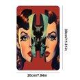 thumbnail image 2 of Póster de placa de Metal Vintage, pintura de hierro Rectangular, arte de pared, decoración para el hogar y la Oficina, 2 of 9