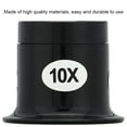 thumbnail image 1 of Lupa de lente ocular lupa de 10 aumentos para trabajadores de reparación de relojes para inspeccionar piezas pequeñas para relojeros para relojes ANGGREK  Otros, 1 of 8