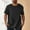 Black, variant on Mens Short Sleeve T Shirts Casual Plus Size Mens Tshirts Cotton Loose Fit Mens Big and Tall Summer Cotton Shirt Mens Shirts Pack Big and Tall Oversized Heavy Cotton Tshirts for Men