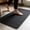 Black-BK, variant on Bath Tub Mat, Shower Mat, 35.82 X 16.92 In Soft PVC Bath Mat with Drains Holes, Suction Cups Anti Slip Bathtub Mat for Bathtub and Shower
