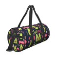 thumbnail image 3 of Haiem Avocado Love Pattern Gym Bag for Women Men, Waterproof Travel Duffel Bags, Personal Item Travel Bag Weekender Bag with Shoes Compartment & Wet Pocket, 3 of 8