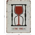 thumbnail image 2 of Metal Tin Sign Outside Drink Good Beer with Good Friends Tin Sign Metal Aluminum Sign Vintage Wall Decor Retro Poster for Bars Restaurants Cafes Pubs Home Decoration 16"x12", 2 of 5