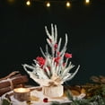 thumbnail image 6 of Wovilon Christmas Decorations Mini Pe Christmas Tree 30cm Christmas Decoration Ornaments Small Snow Powder Desktop Christmas Tree, 6 of 6