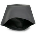 thumbnail image 5 of 100 pcs 16 oz Matte Black High Barrier Foil Stand Up Zipper Pouch Coffee Bags with Valve, 5 of 5