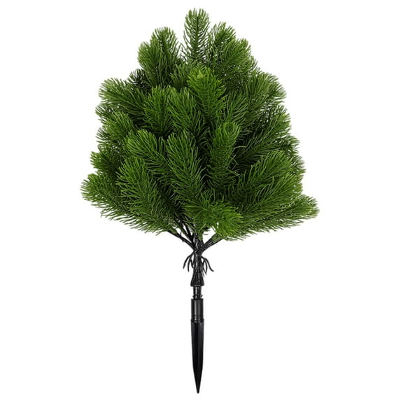 Ongmies Artificial Cypress Topiary Outdoor Plants with Spike, Artificial Christmas Tree – Realistic Needle & Bonsai Greenery Decoration for Home & Holiday Displays, Cedar Topiary Ball Trees