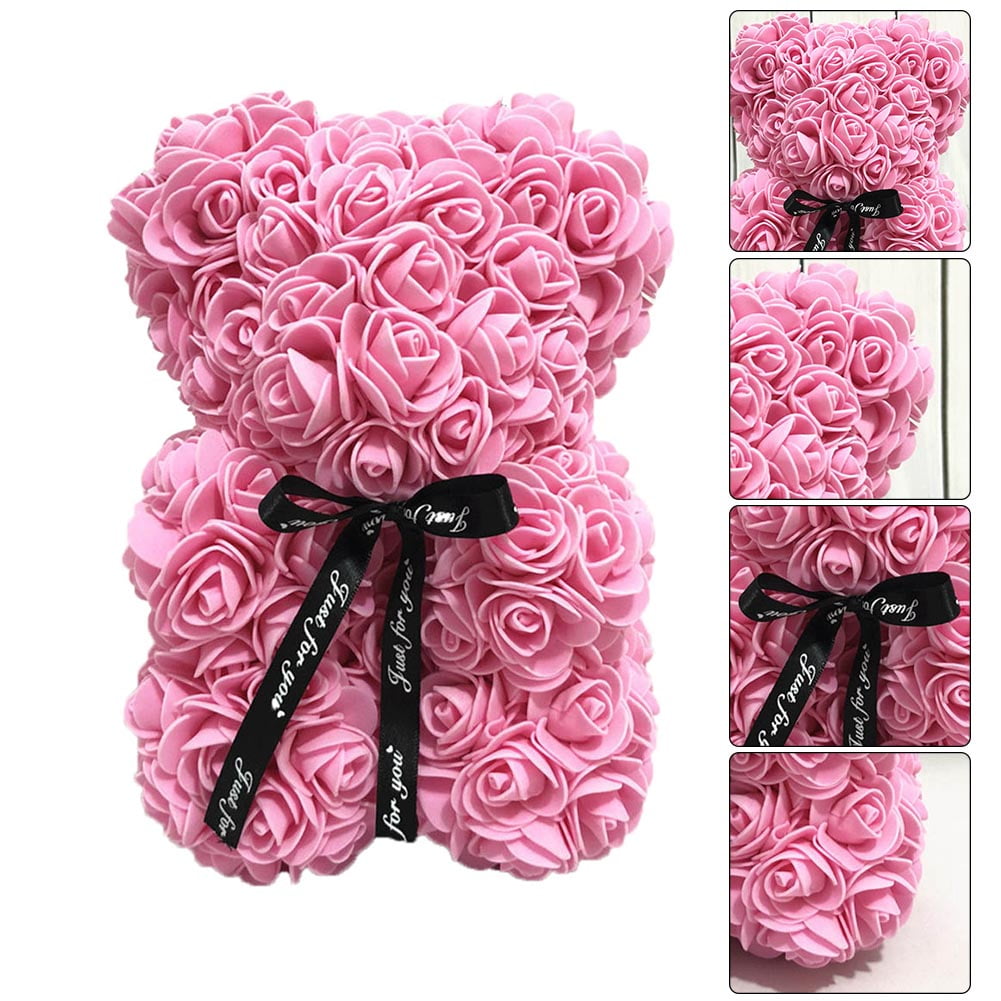 25cm rose bear