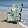 thumbnail image 4 of PHYHOO Japanese Cranes Beach Towel,Sand Free Microfiber Beach Blanket, Quick Dry Absorbent Bath Towels for Swimming Pool, Camping, Picnic, Yoga Gym Sports 30x60in, 4 of 8
