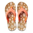 thumbnail image 4 of REEF Ahi Kids' Flip Flops Color: Vintage Circle Stripes Size: 1, 4 of 4