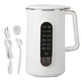 thumbnail image 2 of Machine à Lait de Noix, Boisson Chaude 1,2 L et Boisson Froide 1,5 L, Machine Automatique à Lait de Noix à Commande Tactile Intelligente, Machine à Lait de Soya avec 10 Lames pour Noix de Coco Maison, Noix de Cajou, Jus, Amande, 2 of 7