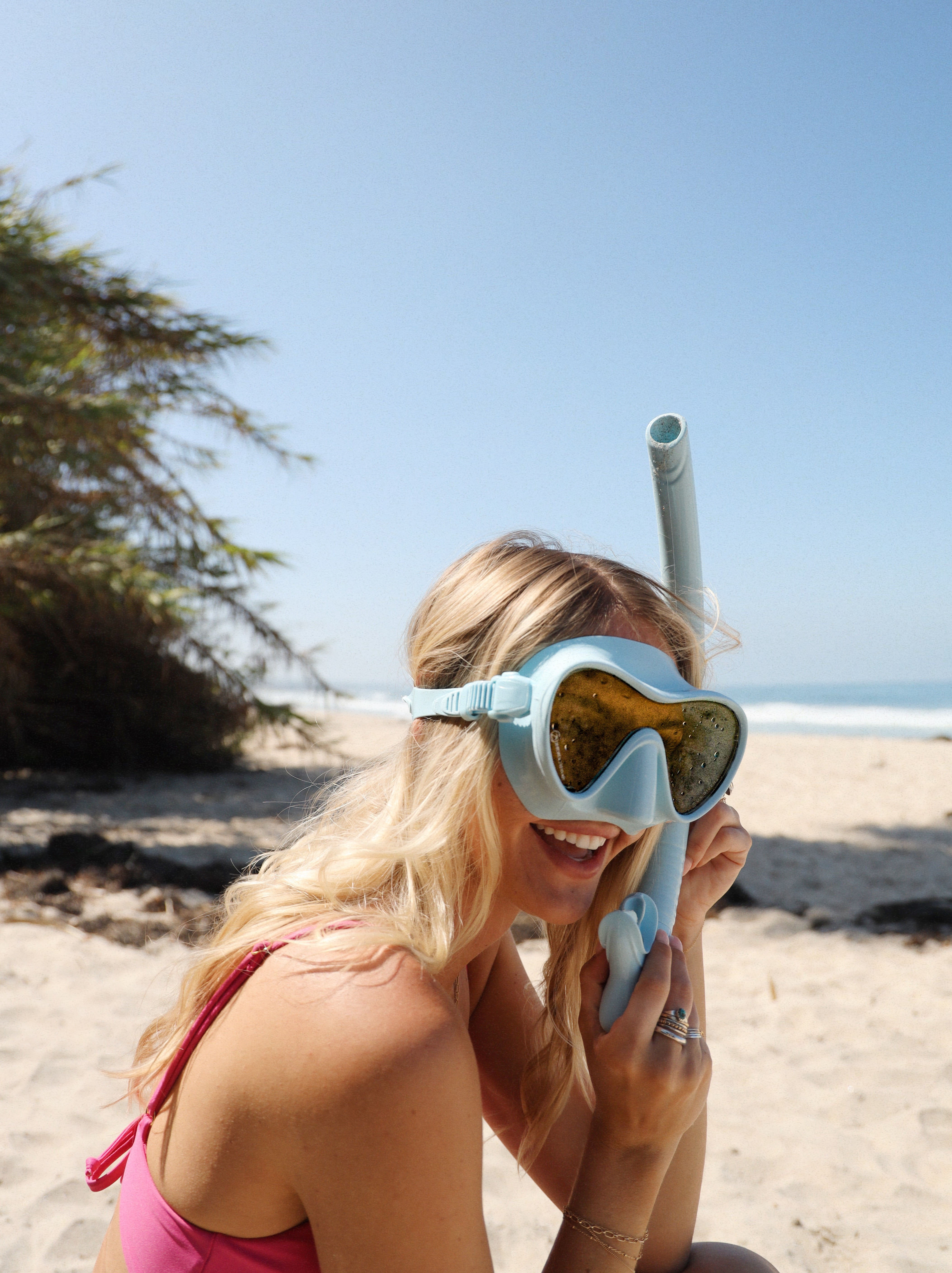 U.S. Divers Adult Tropic Snorkel Combo (Teal)