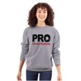 thumbnail image 3 of Funny Professional Procrastinator Sweatshirt for Men or Women Brisco Brands L, 3 of 6