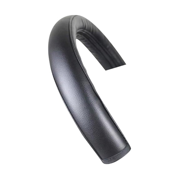 Zxpjkyu Baby Stroller Handle Cover Universal PU Leather Easy Installation Zipper Opening