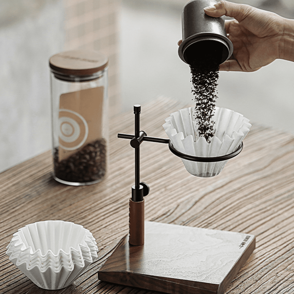 2-4 Cup Coffee Filters,100 Count Disposable Basket Coffee Filter