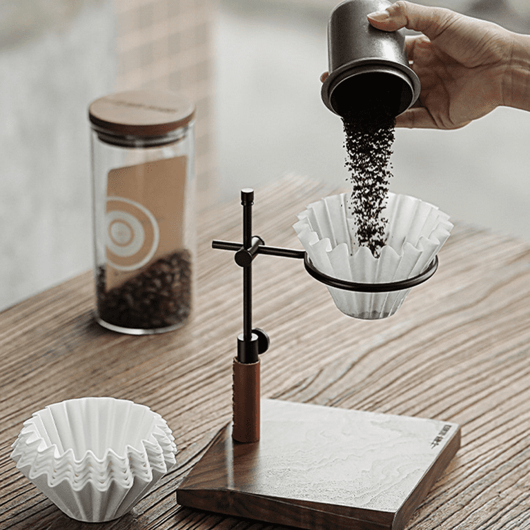 2-4 Cup Coffee Filters,100 Count Disposable Basket Coffee
