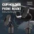 thumbnail image 2 of CAROOTU Universal Cup Holder Phone Mount Cup Phone Holder for Car Adjustable, 2 of 6